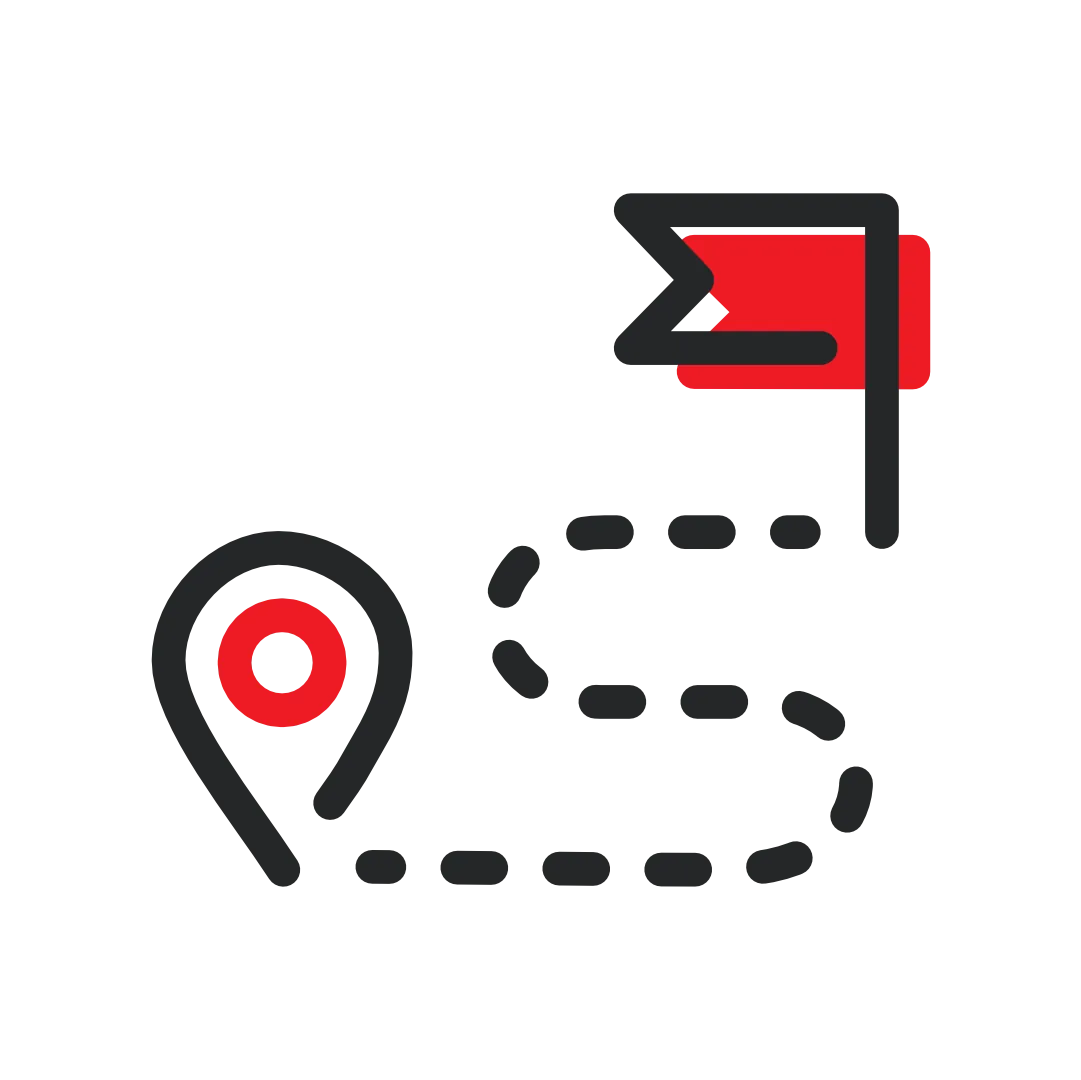 Symbolbild: Weg zur Nachhaltigkeit