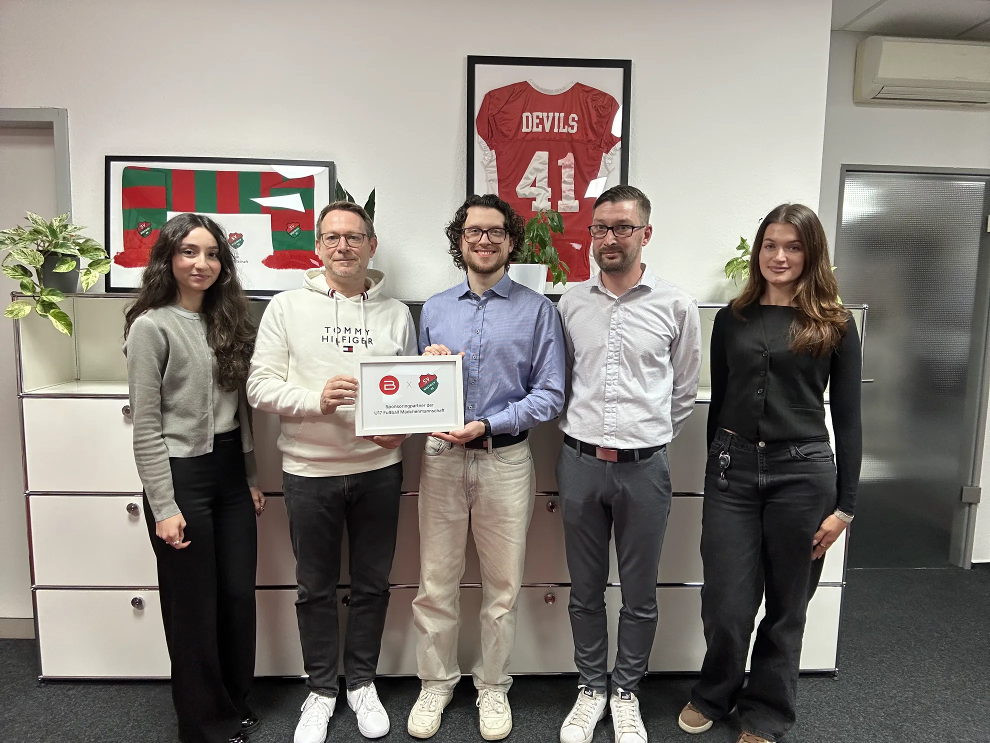 Projektfoto Fußballverein